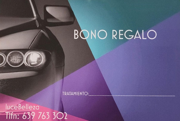 bono regalo belleza para hombre o mujer